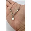 Image 1 : Sterling Silver Opal Necklace