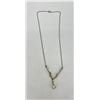 Image 3 : Sterling Silver Opal Necklace
