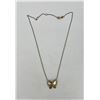 Image 2 : Sterling Silver Butterfly Necklace