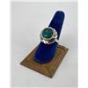 Image 1 : Navajo Sterling Silver Turquoise Ring