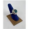 Image 2 : Navajo Sterling Silver Turquoise Ring