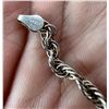 Image 4 : Sterling Silver Rope Chain Bracelet
