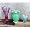 Image 1 : Collection Of Fenton Glass Vases