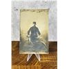 Image 1 : French Soldier With Bicycle RPPC Photo Postcard