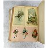 Image 18 : Antique Postcard Calling Card Album