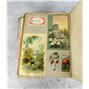 Image 19 : Antique Postcard Calling Card Album