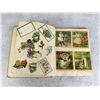 Image 3 : Antique Postcard Calling Card Album