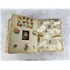 Image 7 : Antique Postcard Calling Card Album