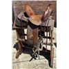 Image 1 : C.C. Jeffrey Lewistown Montana Cowboy Saddle