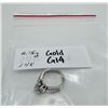 Image 7 : 14k White Gold and Diamond Ring