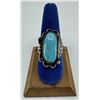 Image 1 : Navajo Sterling Silver Turquoise Ring