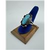 Image 2 : Navajo Sterling Silver Turquoise Ring
