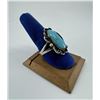 Image 3 : Navajo Sterling Silver Turquoise Ring