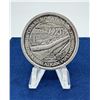 Image 1 : 1975 Trans Alaskan Pipeline One Ounce Silver Round