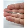 Image 3 : Sterling Silver & Diamond Bar Pin