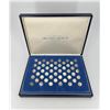 Image 1 : Franklin Mint Sterling Silver States Mini Coin Set