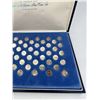 Image 3 : Franklin Mint Sterling Silver States Mini Coin Set