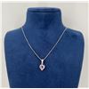 Image 2 : Sterling Silver Necklace & Earring Set