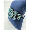Image 2 : Zuni Petit Point Turquoise Sterling Bracelet