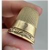 Image 4 : Victorian 9ct Gold Thimble