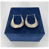 Image 3 : Sterling Silver Hoop Earrings