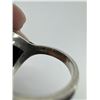 Image 5 : Sterling Silver Carved Turquoise Ring