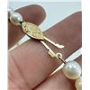 Image 5 : Cultured Pearl Necklace 14k Gold Clasp
