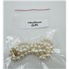 Image 6 : Cultured Pearl Necklace 14k Gold Clasp