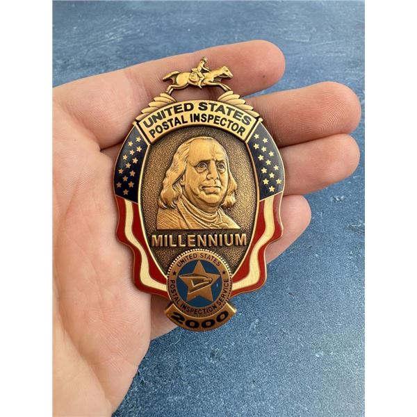 United States Postal Inspector Millennium Badge
