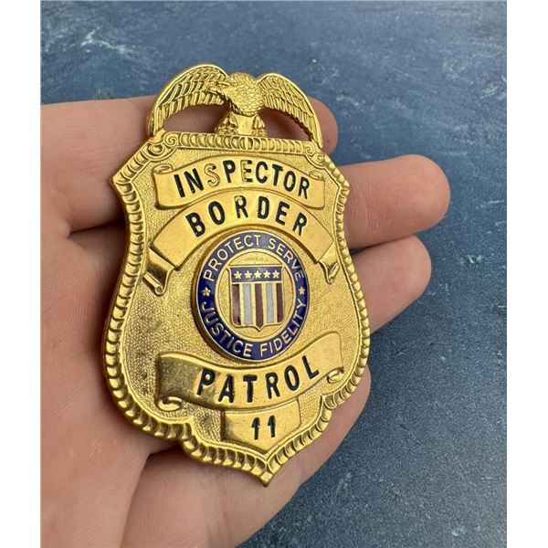 United States Border Patrol Inspector Badge