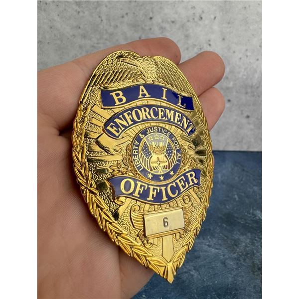 Bail Enforcement Officer Badge