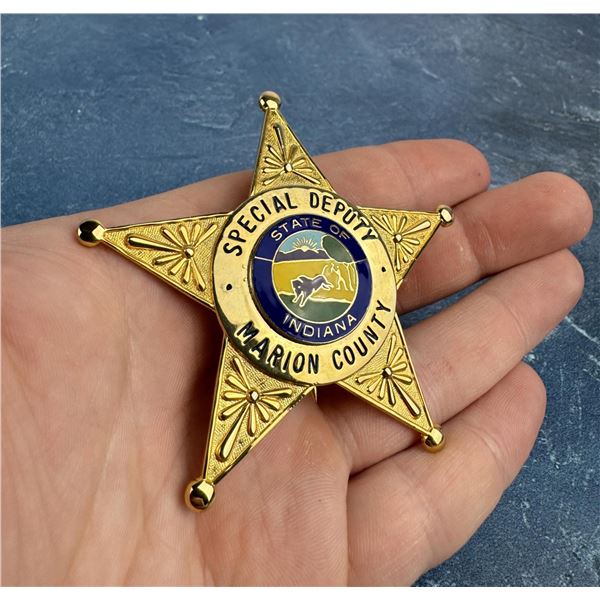 Marion County Indiana Special Deputy Badge