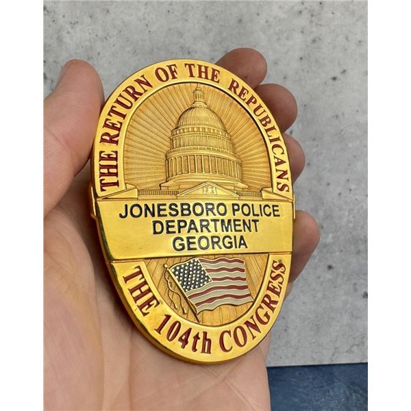 Jonesboro Georgia Police Department Badge