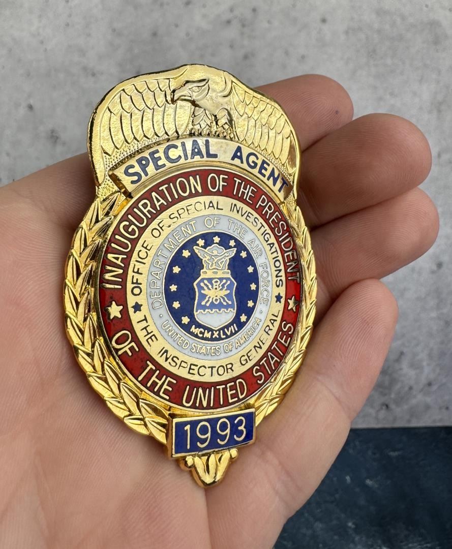 1993 Air Force Presidential Inauguration Badge