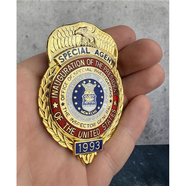 1993 Air Force Presidential Inauguration Badge