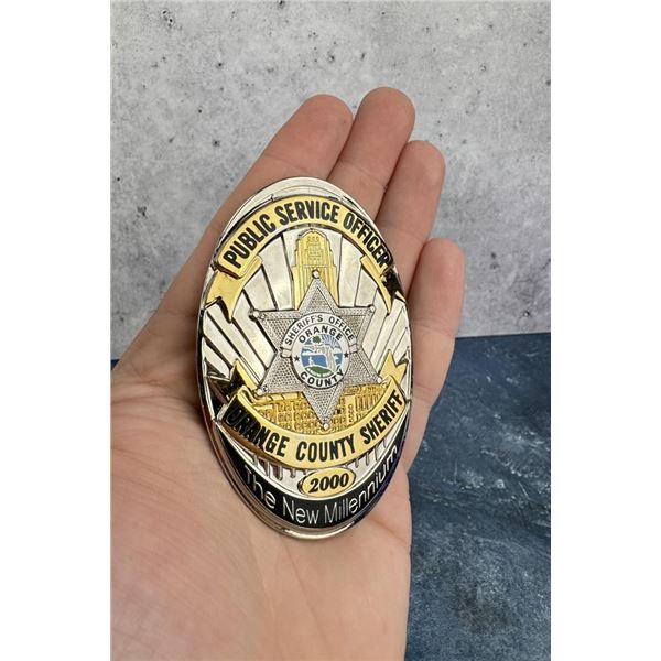 Orange County Florida Sheriff Millennium Badge