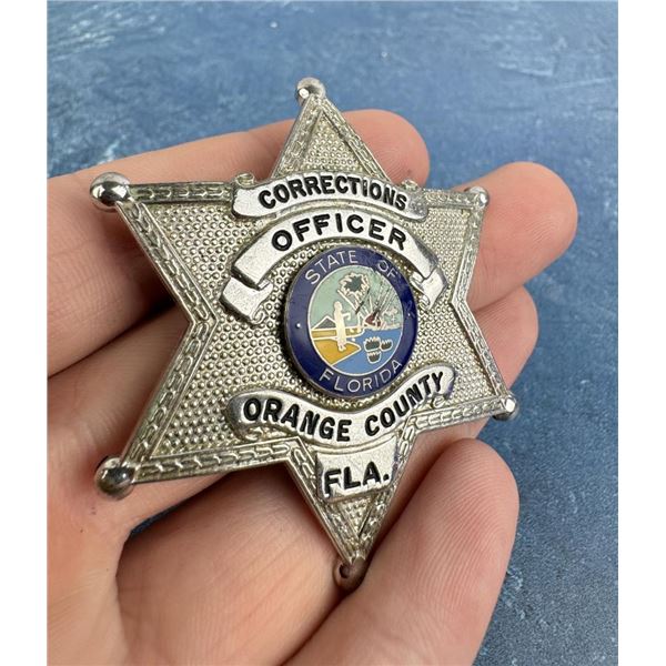 Orange County Florida Corrections Officer Badge