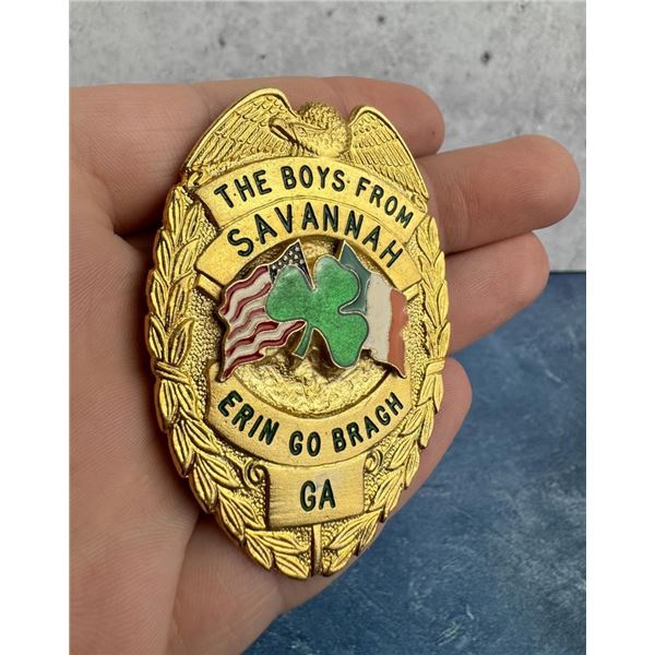 The Boys From Savannah Georgia Badge