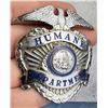 Image 1 : Los Angeles California Humane Department Hat Badge