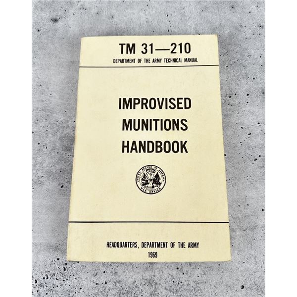1969 Vietnam War Improvised Munitions Handbook