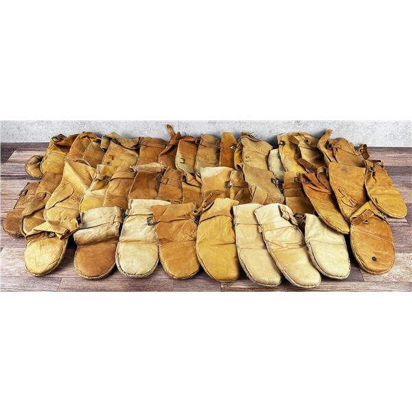 British Artillery Cold Weather Leather Gloves