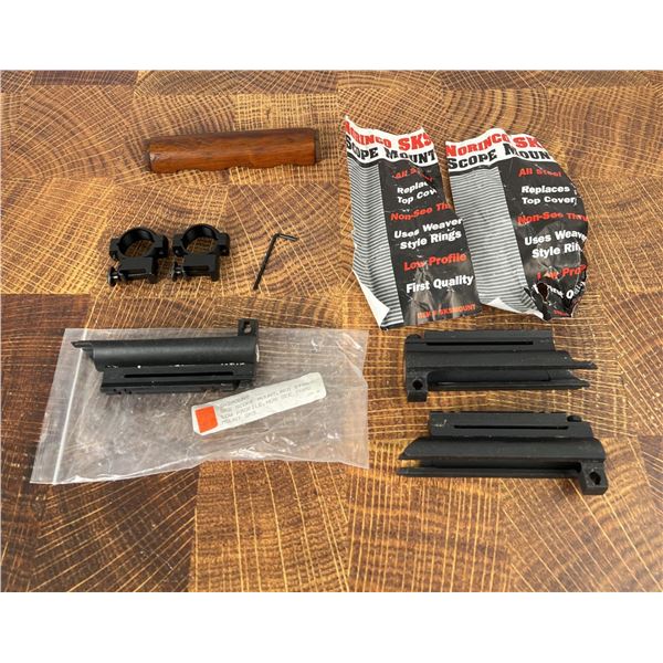Collection of Norinco SKS Rifle Parts
