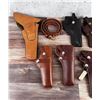 Image 2 : Collection of Leather Pistol Holsters