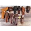Image 4 : Collection of Leather Pistol Holsters