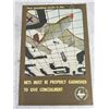 WW2 US Army Camouflage Nets Poster