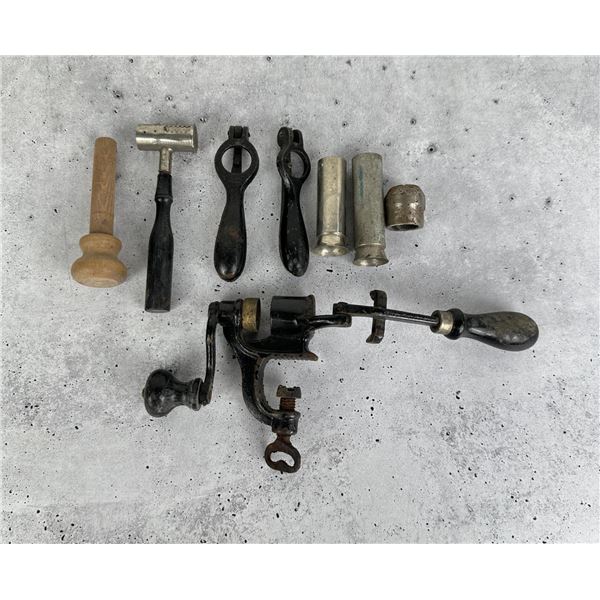 Antique Shotgun Shell Reloading Kit
