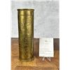 Image 2 : WWI WW1 French 75mm Trench Art Shell