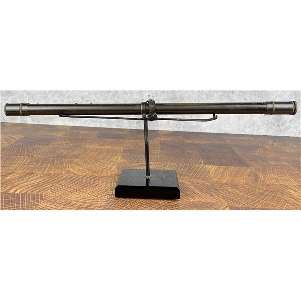 Antique Brass Winchester 8-X Rifle Tube Scope