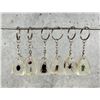 Image 1 : Lucite Acrylic Insect Key Chains