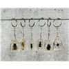 Image 1 : Lucite Acrylic Insect Key Chains